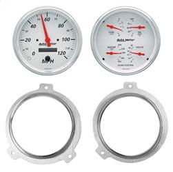 AutoMeter - AutoMeter 7038-03 Arctic White Direct Fit Gauge Kit - Image 1