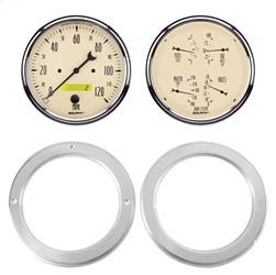 AutoMeter - AutoMeter 7037-02 Antique Beige Direct Fit Gauge Kit - Image 1