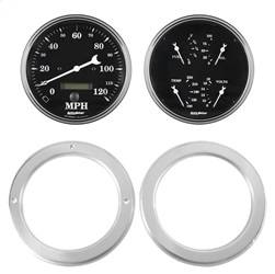 AutoMeter - AutoMeter 7037-07 Old Tyme Black Direct Fit Gauge Kit - Image 1