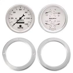 AutoMeter - AutoMeter 7037-08 Old Tyme White Direct Fit Gauge Kit - Image 1