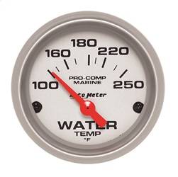 AutoMeter - AutoMeter 200762-33 Marine Electric Water Temperature Gauge - Image 1