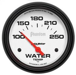 AutoMeter - AutoMeter 5837 Phantom Electric Water Temperature Gauge - Image 1