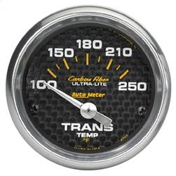 AutoMeter - AutoMeter 4757 Carbon Fiber Electric Transmission Temperature Gauge - Image 1