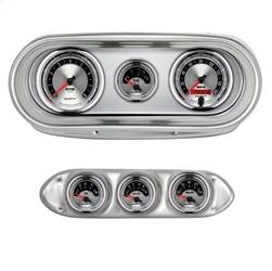 AutoMeter - AutoMeter 2127-01 American Muscle 6 Gauge Set TACH/MPH/FUEL/OILP/WTMP/VOLT - Image 1