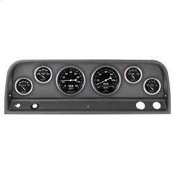 AutoMeter - AutoMeter 2128-07 Old Tyme Black 6 Gauge Set TACH/MPH/FUEL/OILP/WTMP/VOLT - Image 1