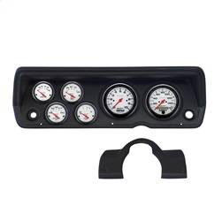 AutoMeter - AutoMeter 2141-09 Phantom 6 Gauge Set TACH/MPH/FUEL/OILP/WTMP/VOLT - Image 1