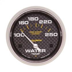 AutoMeter - AutoMeter 200763-40 Marine Electric Water Temperature Gauge - Image 1