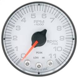 AutoMeter - AutoMeter P336128 Spek-Pro Electric Tachometer - Image 1