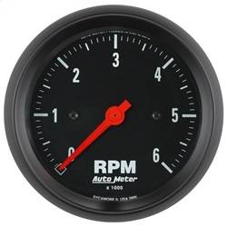 AutoMeter - AutoMeter 2695 Z-Series In-Dash Electric Tachometer - Image 1