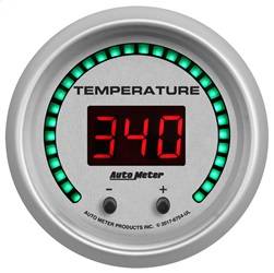 AutoMeter - AutoMeter 6754-UL Ultra-Lite Elite Digital Two Channel Fluid Temp Gauge - Image 1