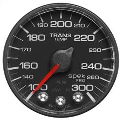 AutoMeter - AutoMeter P342328 Spek-Pro Electric Transmission Temperature Gauge - Image 1