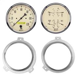 AutoMeter - AutoMeter 7038-02 Antique Beige Direct Fit Gauge Kit - Image 1