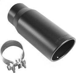 Magnaflow Performance Exhaust - Magnaflow Performance Exhaust 35237 Black Series Stainless Steel Clamp-On Exhaust Tip - Image 1