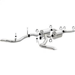 Magnaflow Performance Exhaust - Magnaflow Performance Exhaust 15344 MF Series Performance Crossmember-Back Exhaust System - Image 1