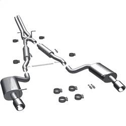 Magnaflow Performance Exhaust - Magnaflow Performance Exhaust 16493 Touring Series Performance Cat-Back Exhaust System - Image 1