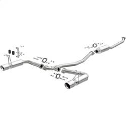 Magnaflow Performance Exhaust - Magnaflow Performance Exhaust 19313 Street Series Performance Cat-Back Exhaust System - Image 1