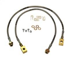 Skyjacker - Skyjacker FBL88 Stainless Steel Brake Line Front - Image 1