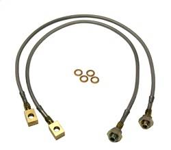 Skyjacker - Skyjacker FBL18 Stainless Steel Brake Line Front - Image 1