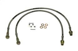 Skyjacker - Skyjacker FBL48 Stainless Steel Brake Line Front - Image 1