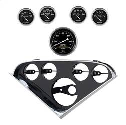 AutoMeter - AutoMeter 2207-07 Old Tyme Black Direct Fit Gauge Kit - Image 1