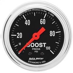 AutoMeter - AutoMeter 2406 Traditional Chrome Mechanical Boost/Vacuum Gauge - Image 1