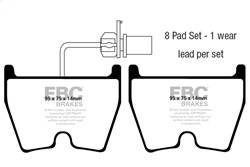 EBC Brakes - EBC Brakes DP31513C Redstuff Ceramic Low Dust Brake Pads - Image 1