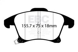 EBC Brakes - EBC Brakes DP22269 Greenstuff 2000 Series Sport Brake Pads - Image 1