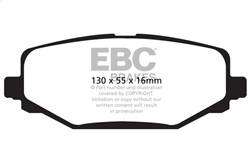 EBC Brakes - EBC Brakes UD1596 Ultimax OEM Replacement Brake Pads - Image 1