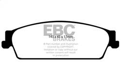 EBC Brakes - EBC Brakes ED91780 Truck/SUV Extra Duty Brake Pads - Image 1