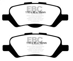 EBC Brakes - EBC Brakes UD1402 Ultimax OEM Replacement Brake Pads - Image 1