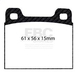 EBC Brakes - EBC Brakes UD031 Ultimax OEM Replacement Brake Pads - Image 1