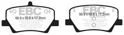 EBC Brakes - EBC Brakes DP42366R Yellowstuff Street And Track Brake Pads - Image 1