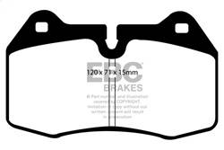 EBC Brakes - EBC Brakes DP51644NDX Bluestuff NDX Full Race Brake Pads - Image 1