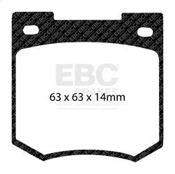 EBC Brakes - EBC Brakes DP4106R Yellowstuff Street And Track Brake Pads - Image 1