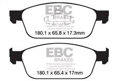 EBC Brakes - EBC Brakes UD1668 Ultimax OEM Replacement Brake Pads - Image 1