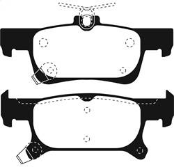 EBC Brakes - EBC Brakes UD2025 Ultimax OEM Replacement Brake Pads - Image 1