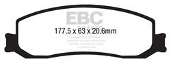 EBC Brakes - EBC Brakes ED93000 Truck/SUV Extra Duty Brake Pads - Image 1