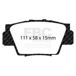 EBC Brakes - EBC Brakes DP4873R Yellowstuff Street And Track Brake Pads - Image 1