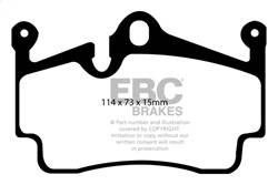 EBC Brakes - EBC Brakes DP41920R Yellowstuff Street And Track Brake Pads - Image 1