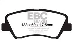 EBC Brakes - EBC Brakes DP41874R Yellowstuff Street And Track Brake Pads - Image 1