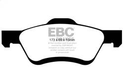 EBC Brakes - EBC Brakes DP41709R Yellowstuff Street And Track Brake Pads - Image 1