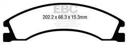 EBC Brakes - EBC Brakes DP43005R Yellowstuff Street And Track Brake Pads - Image 1