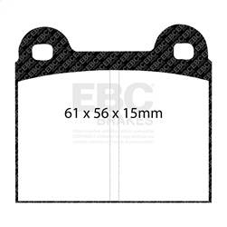 EBC Brakes - EBC Brakes UD096 Ultimax OEM Replacement Brake Pads - Image 1