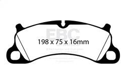 EBC Brakes - EBC Brakes DP32144C Redstuff Ceramic Low Dust Brake Pads - Image 1