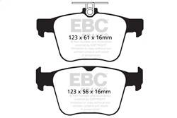 EBC Brakes - EBC Brakes DP32173C Redstuff Ceramic Low Dust Brake Pads - Image 1