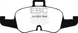 EBC Brakes - EBC Brakes DP32256C Redstuff Ceramic Low Dust Brake Pads - Image 1