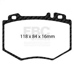 EBC Brakes - EBC Brakes DP31487C Redstuff Ceramic Low Dust Brake Pads - Image 1