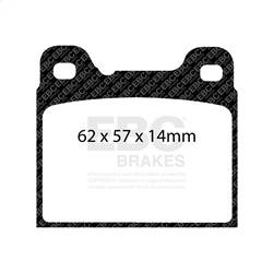 EBC Brakes - EBC Brakes DP21043 Greenstuff 2000 Series Sport Brake Pads - Image 1