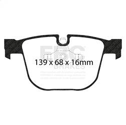 EBC Brakes - EBC Brakes DP21451 Greenstuff 2000 Series Sport Brake Pads - Image 1