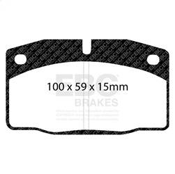 EBC Brakes - EBC Brakes DP2325 Greenstuff 2000 Series Sport Brake Pads - Image 1